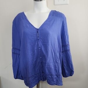Blue Women's Top